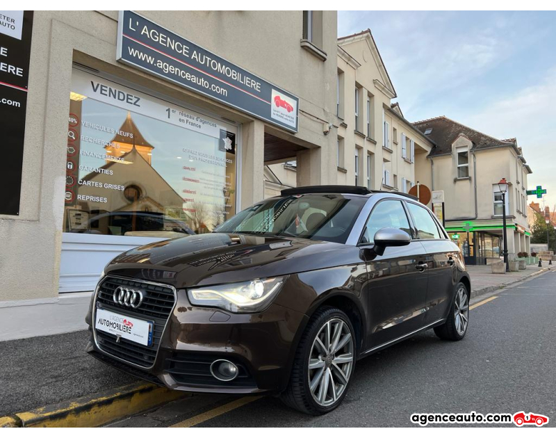 Compra de Coches Usados, Coches Usados Baratos %'|'% Agence Auto Audi A1 1.4 TFSI 122 AMBITION LUXE Marron Año 2014 Manuelle Essence